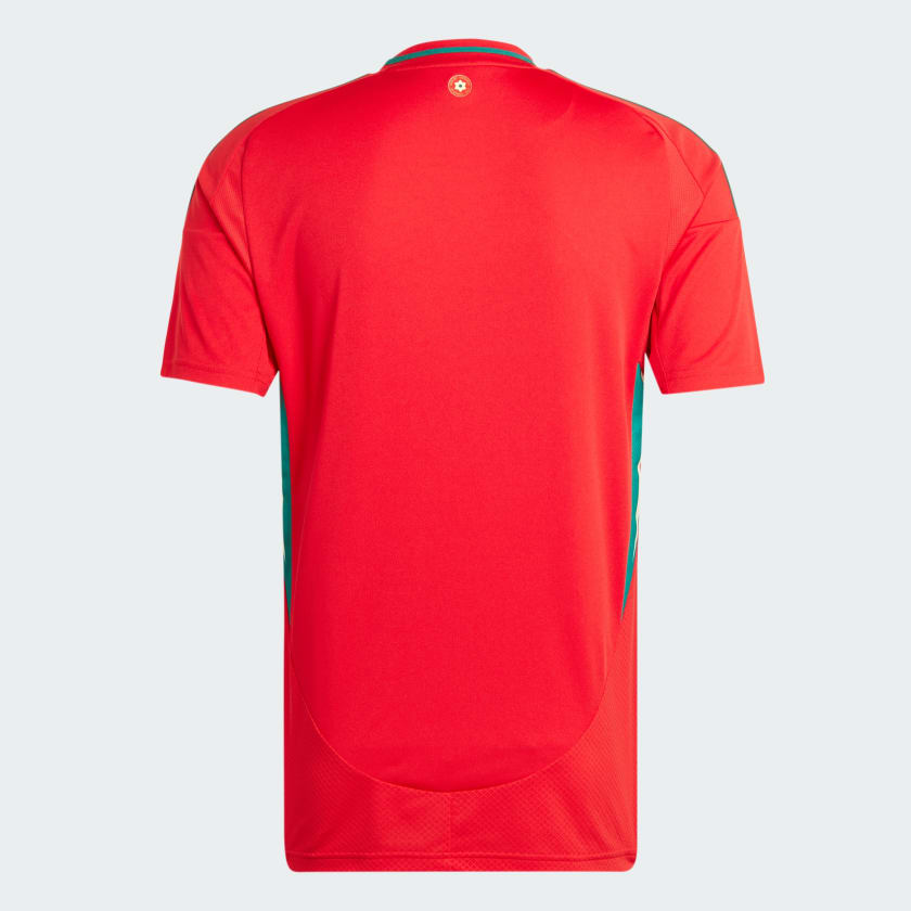 Nova Camisa País de Gales I Home Vermelha 2024/25 Masculina Nova Camisa País de Gales I Home Vermelha 2024/25 Masculina