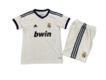 Kit Infantil Real Madrid Branca Home I 2012 Unissex