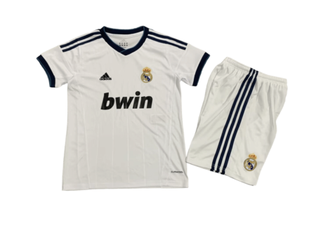 Kit Infantil Real Madrid Branca Home I 2012 Unissex