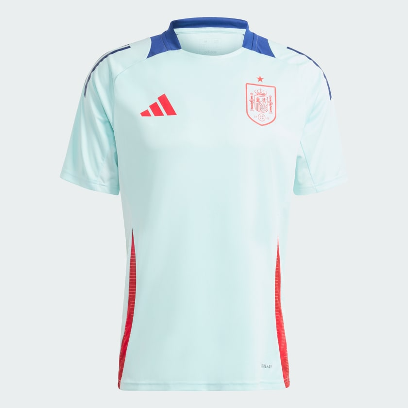 Camisa Espanha Azul Claro Treino 2024/25 Masculina Camisa Espanha Azul Claro Treino 2024/25 Masculina