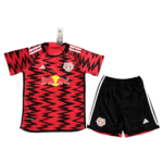 Kit Infantil Reserva do New York Red Bulls Vermelha 2024/25 Unissex