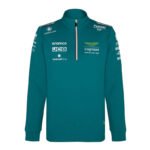 Jaqueta Sueter Aston Martin F1 Team Verde Com Zíper