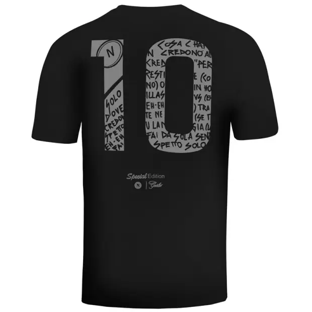 Camisa do Napoli Especial Geolier Preta 2024/25 Masculina Camisa do Napoli Especial Geolier Preta 2024/25 Masculina