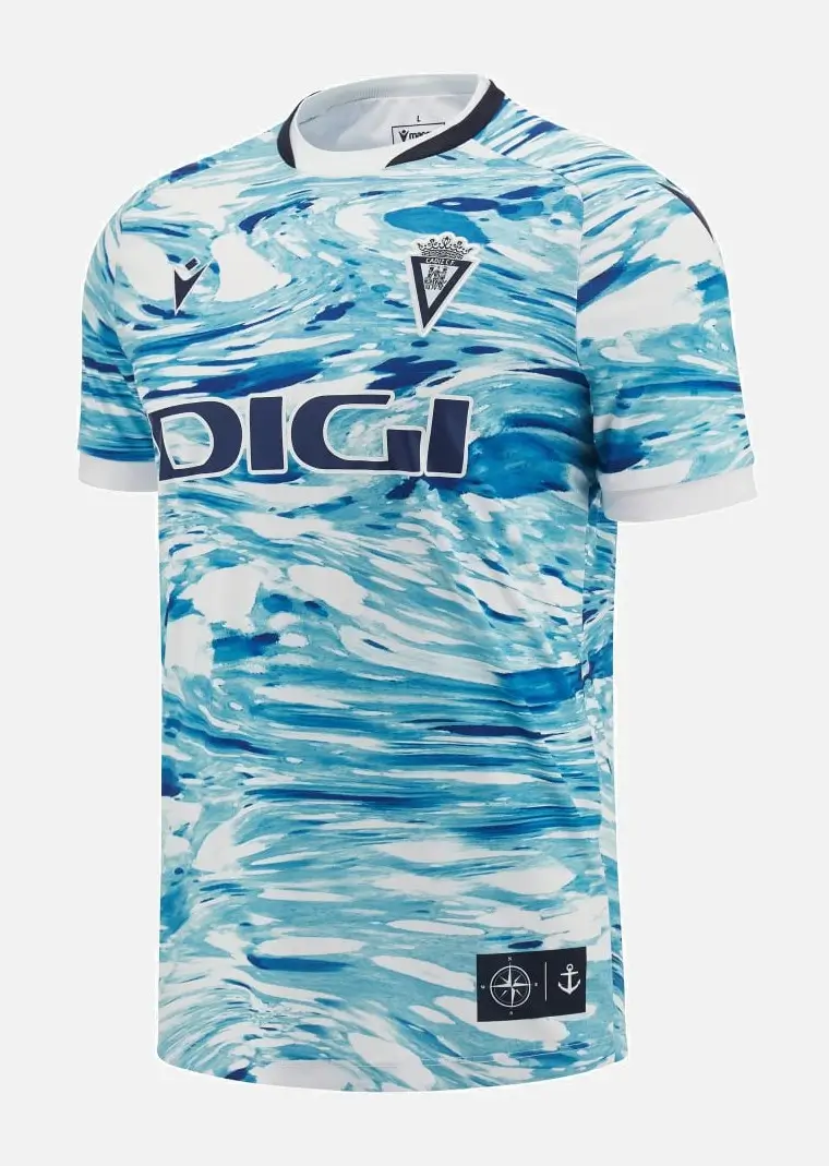 Camisa Cádiz Azul Especial 2023/24 Masculina Camisa Cádiz Azul Especial 2023/24 Masculina