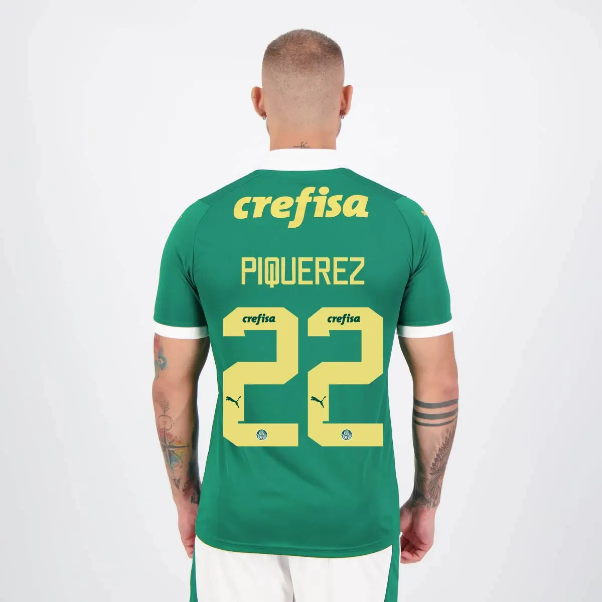 Camisa Palmeiras do Piquerez #22 Verde I 2024/25 Masculina Camisa Palmeiras do Piquerez #22 Verde I 2024/25 Masculina