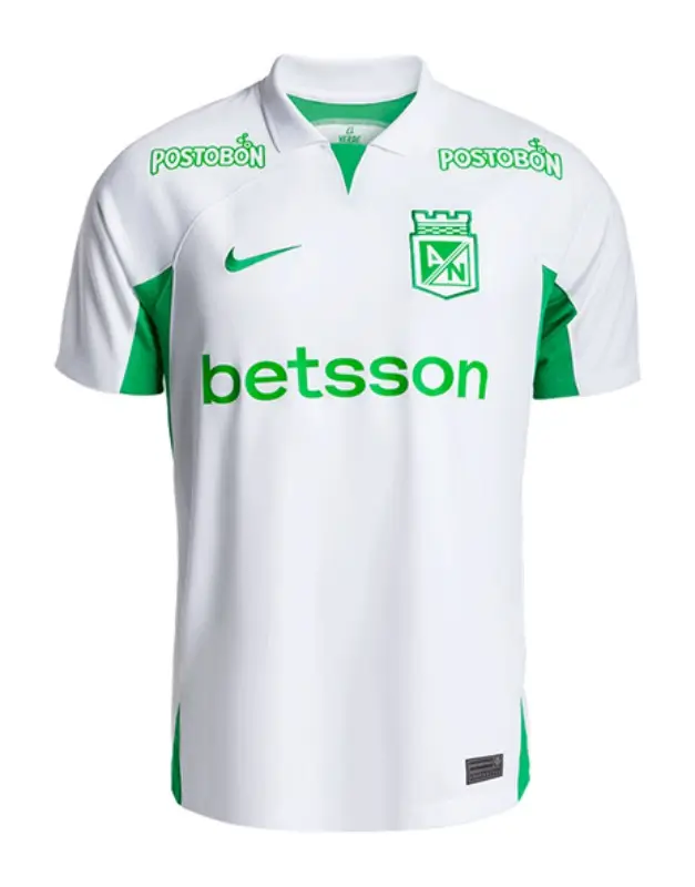 Camisa Atlético Nacional II Branca 2024/25 Masculina Camisa Atlético Nacional II Branca 2024/25 Masculina