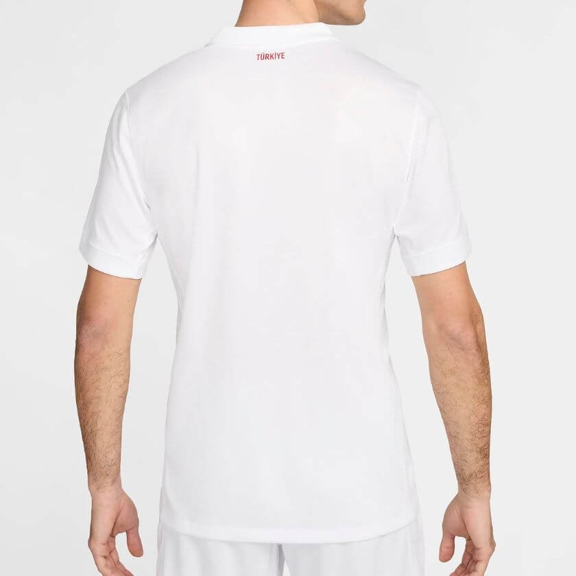 Camisa Seleção da Turquia Branca Away II 2024/25 Masculina Camisa Seleção da Turquia Branca Away II 2024/25 Masculina