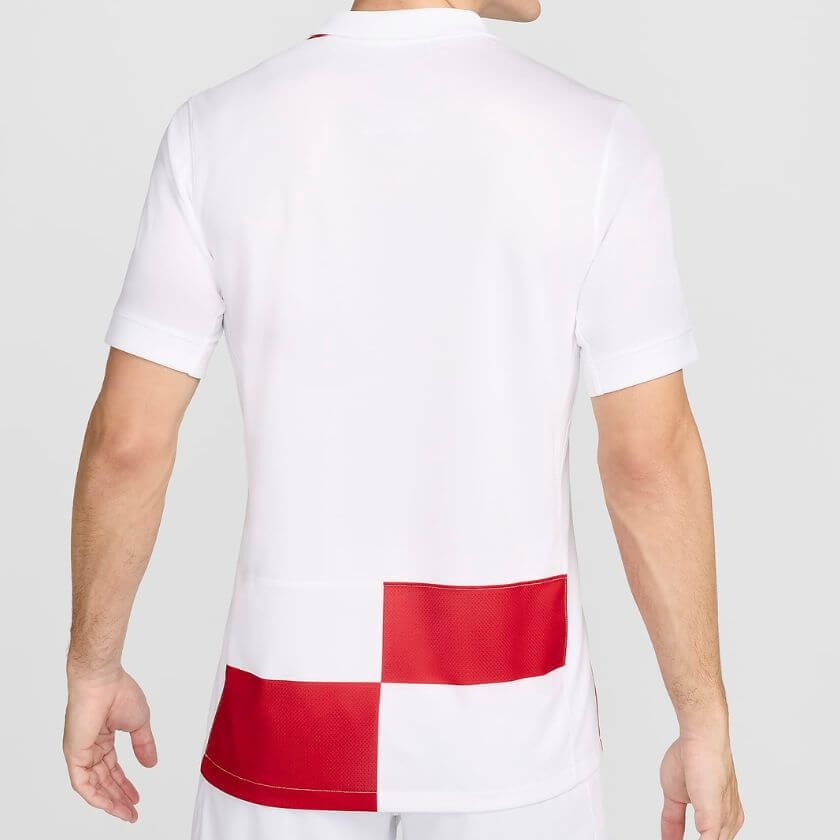 Camisa Seleção Croácia Branca Home I 2024/25 Masculina Camisa Seleção Croácia Branca Home I 2024/25 Masculina