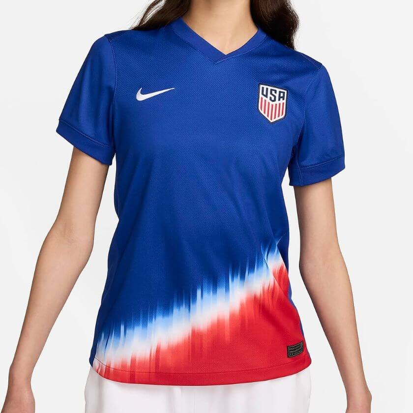 Camisa Seleção USA Azul Away II 2024/25 Feminina Camisa Seleção USA Azul Away II 2024/25 Feminina