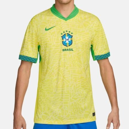 Nova Camisa do Brasil Amarela 2024/25 Masculina