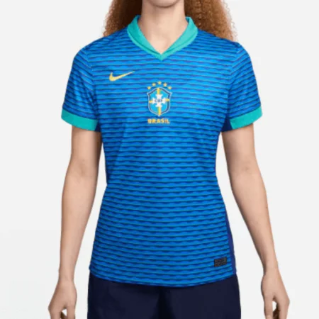Nova Camisa do Brasil Azul II 2024/25 Feminina