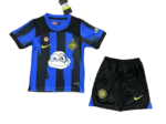 Kit Infantil Inter de Milão Azul Tartarugas Ninjas 2024/25 Unissex