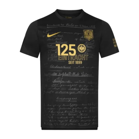 Camisa Frankfurt Preta 125 Anos 2024/25 Masculina