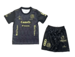 Kit Infantil Atlético San Luis Preta 2024/25 Unissex