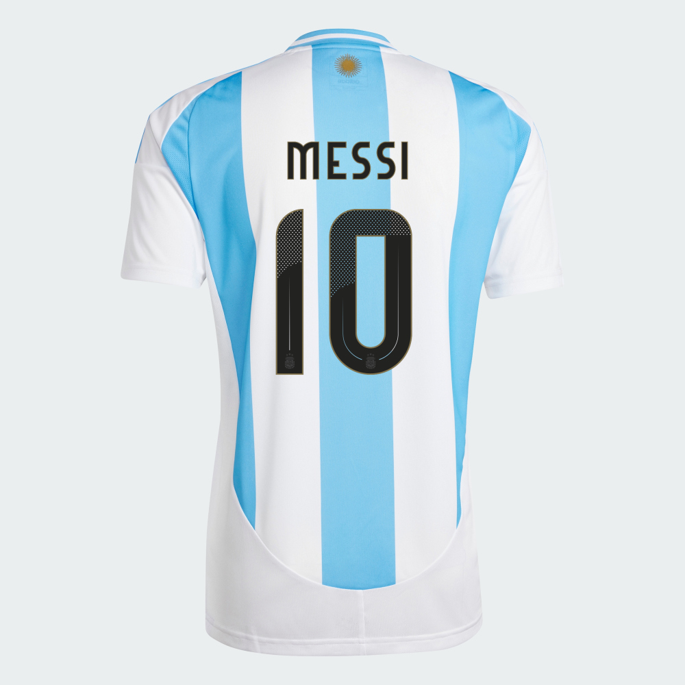 Camisa Argentina I Home Branca 2024/25 Messi #10 Masculina Camisa Argentina I Home Branca 2024/25 Messi #10 Masculina