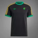 Camisa Jamaica Adidas Originals 3 Stripes Preta 2023/24 Masculina