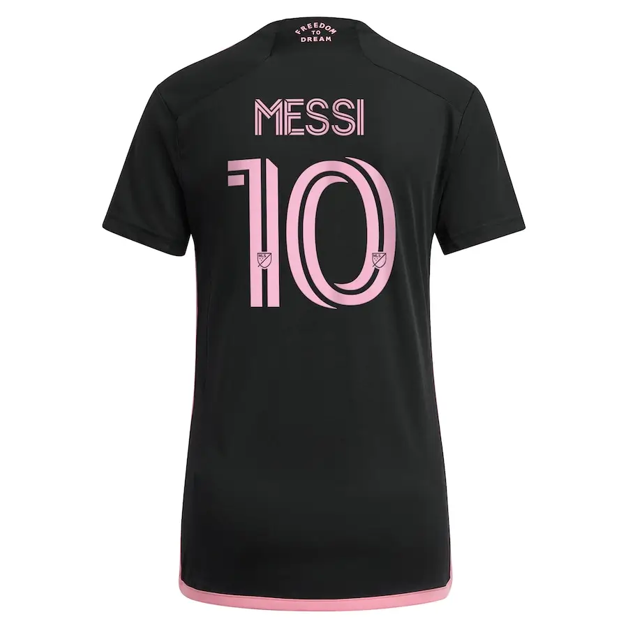 Camisa Inter Miami Preta II Messi #10 Feminina 2024/25 Camisa Inter Miami Preta II Messi #10 Feminina 2024/25