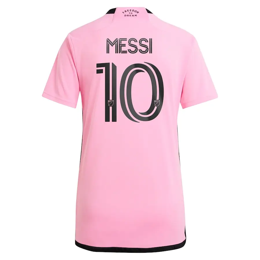 Camisa Inter Miami Rosa I Messi #10 Feminina 2024/25 Camisa Inter Miami Rosa I Messi #10 Feminina 2024/25