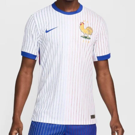 Camisa da França II Branca Away 2024/25 Versão Jogador
