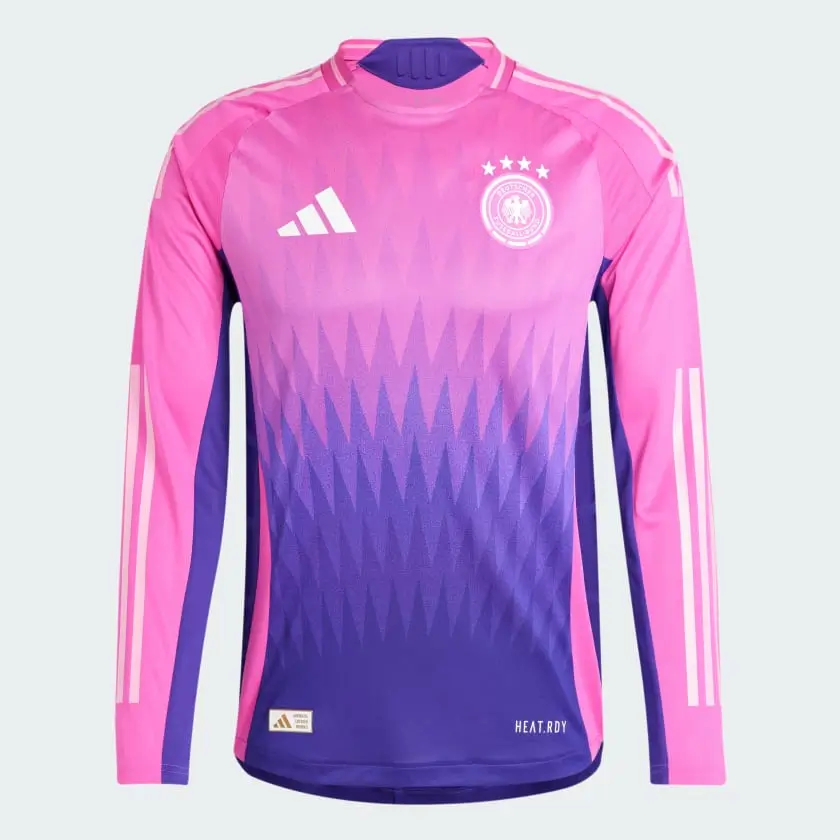 Camisa Alemanha Roxo II Away Manga Longa 2024/25 Jogador Camisa Alemanha Roxo II Away Manga Longa 2024/25 Jogador