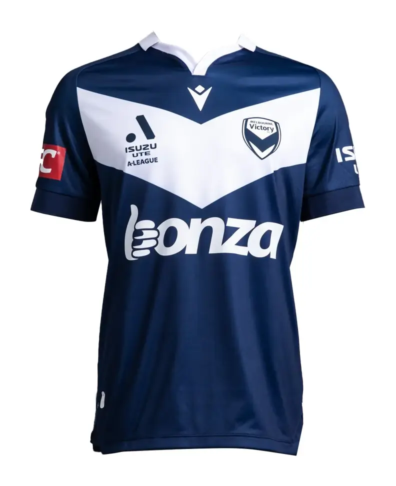 Camisa Melbourne Victory Azul Home I 2024/25 Masculina Camisa Melbourne Victory Azul Home I 2024/25 Masculina