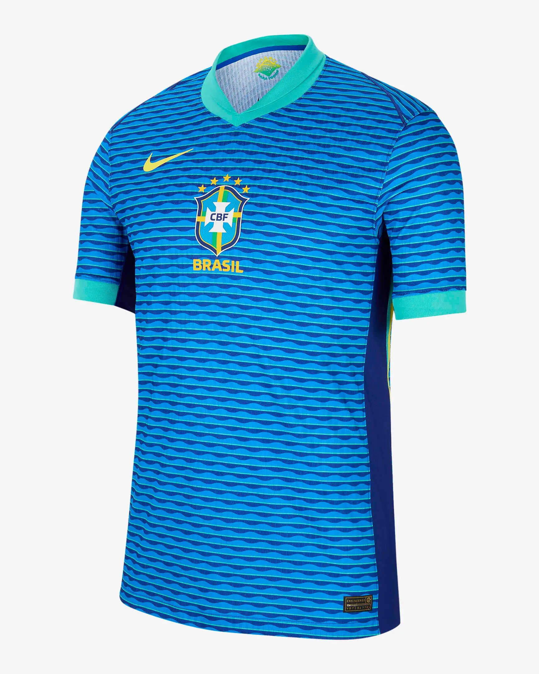 Nova Camisa do Brasil Azul II 2024/25 Versão Jogador Nova Camisa do Brasil Azul II 2024/25 Versão Jogador