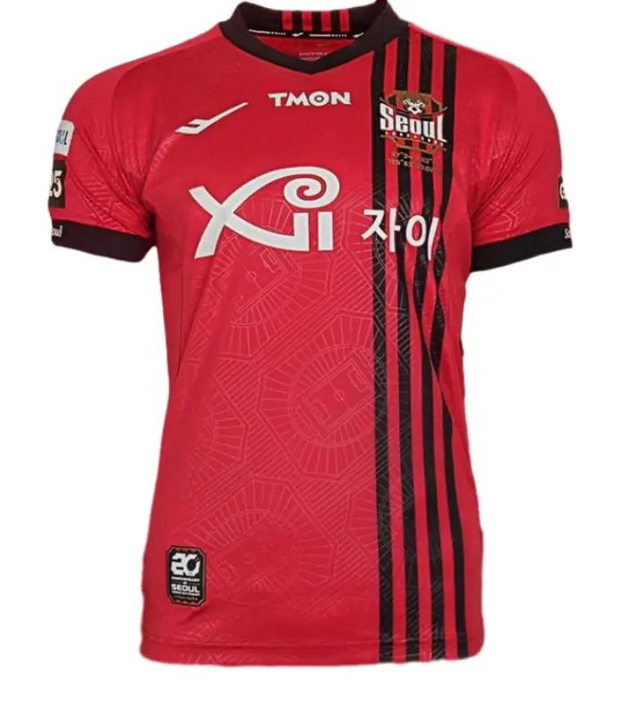 Camisa Seoul FC Titular Vermelha I 2024/25 Masculina Camisa Seoul FC Titular Vermelha I 2024/25 Masculina