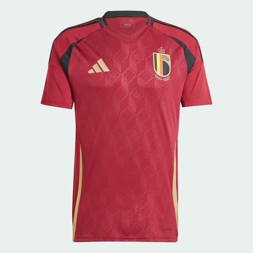 Camisa Seleção da Bélgica Vermelha I 2024/25 Masculina Camisa Seleção da Bélgica Vermelha I 2024/25 Masculina