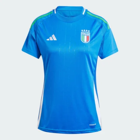 Nova Camisa Itália I Home Azul 2024/25 Feminina