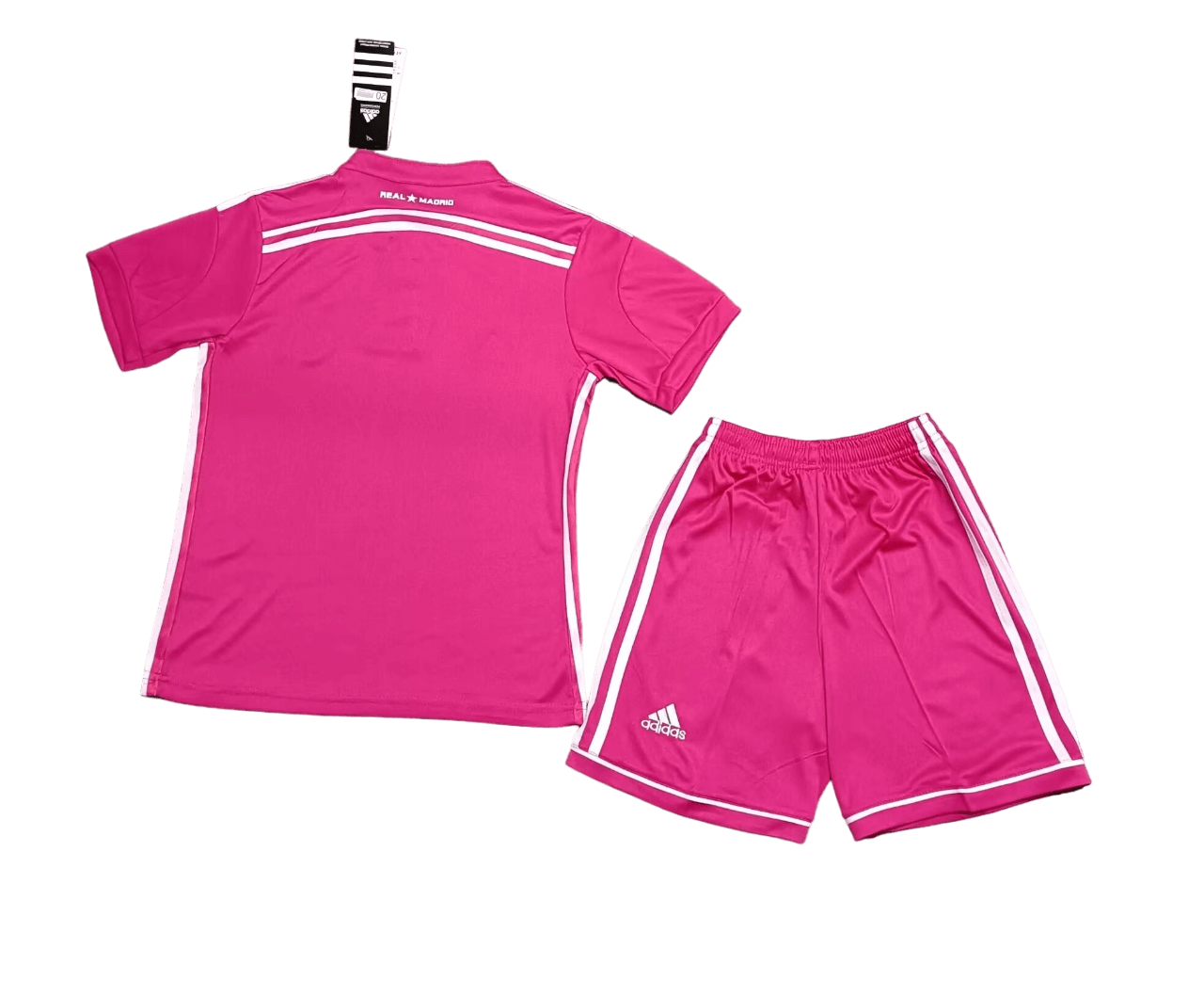 Kit Infantil Real Madrid III Rosa 2014/15 Kit Infantil Real Madrid III Rosa 2014/15