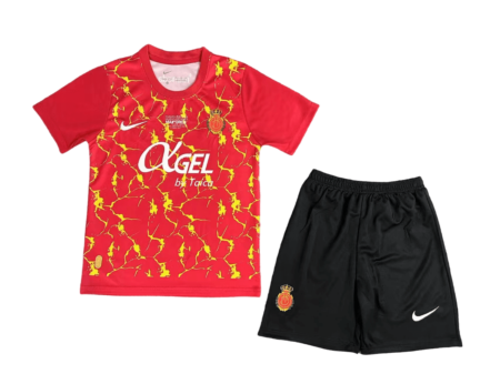 Kit Infantil Mallorca Vermelho Especial Estadio 2024/25 Unissex