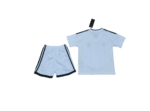 Kit Infantil Real Madrid Branca Home I 2024/25 Unissex