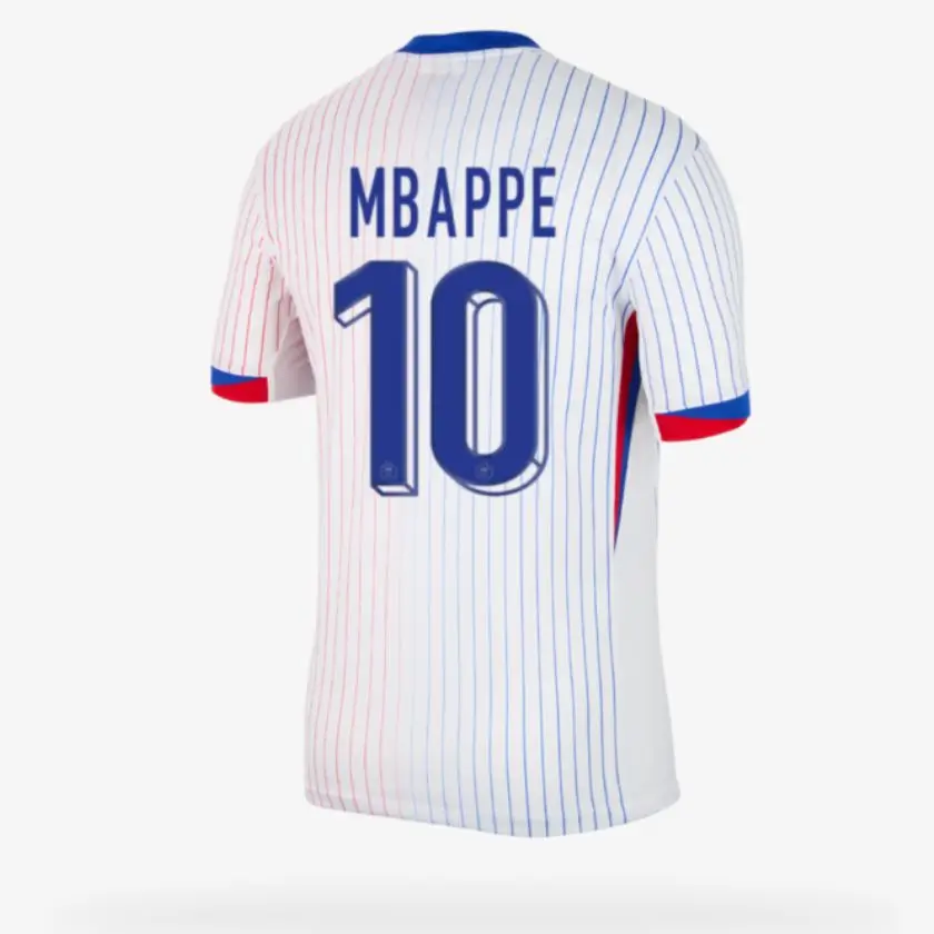 Camisa França MBAPPE #10 II Branca 2024/25 Masculina Camisa França MBAPPE #10 II Branca 2024/25 Masculina
