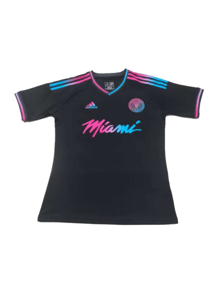 Camisa Inter Miami Preta com Rosa/Azul Especial 2023/24