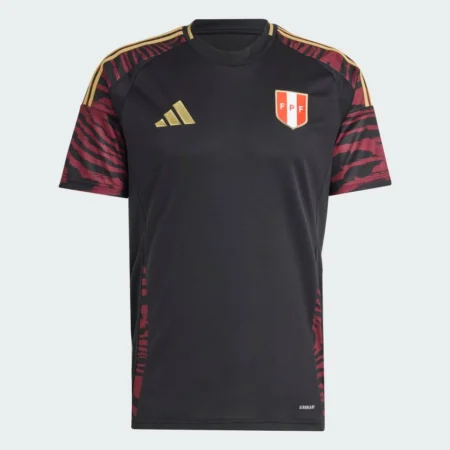 Nova Camisa do Peru Preta Away II 2024/25 Masculina