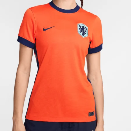 Nova Camisa Holanda I Home Laranja 2024/25 Feminina