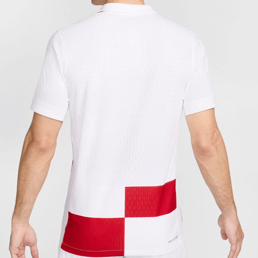 Camisa Croácia I Branca Home 2024/25 Versão Jogador Camisa Croácia I Branca Home 2024/25 Versão Jogador