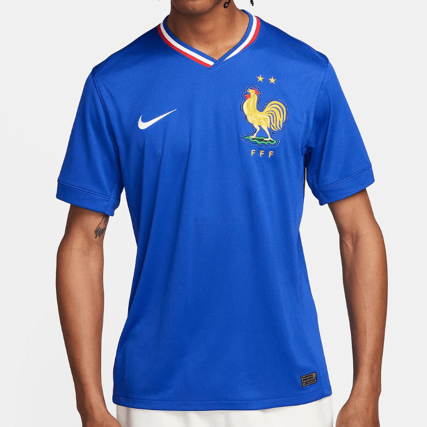 Camisa Seleção da França Home Azul 2024/25 Masculina Camisa Seleção da França Home Azul 2024/25 Masculina