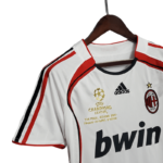 Camisa Ac Milan Branca Away Final Ucl 2006/07 Masculina