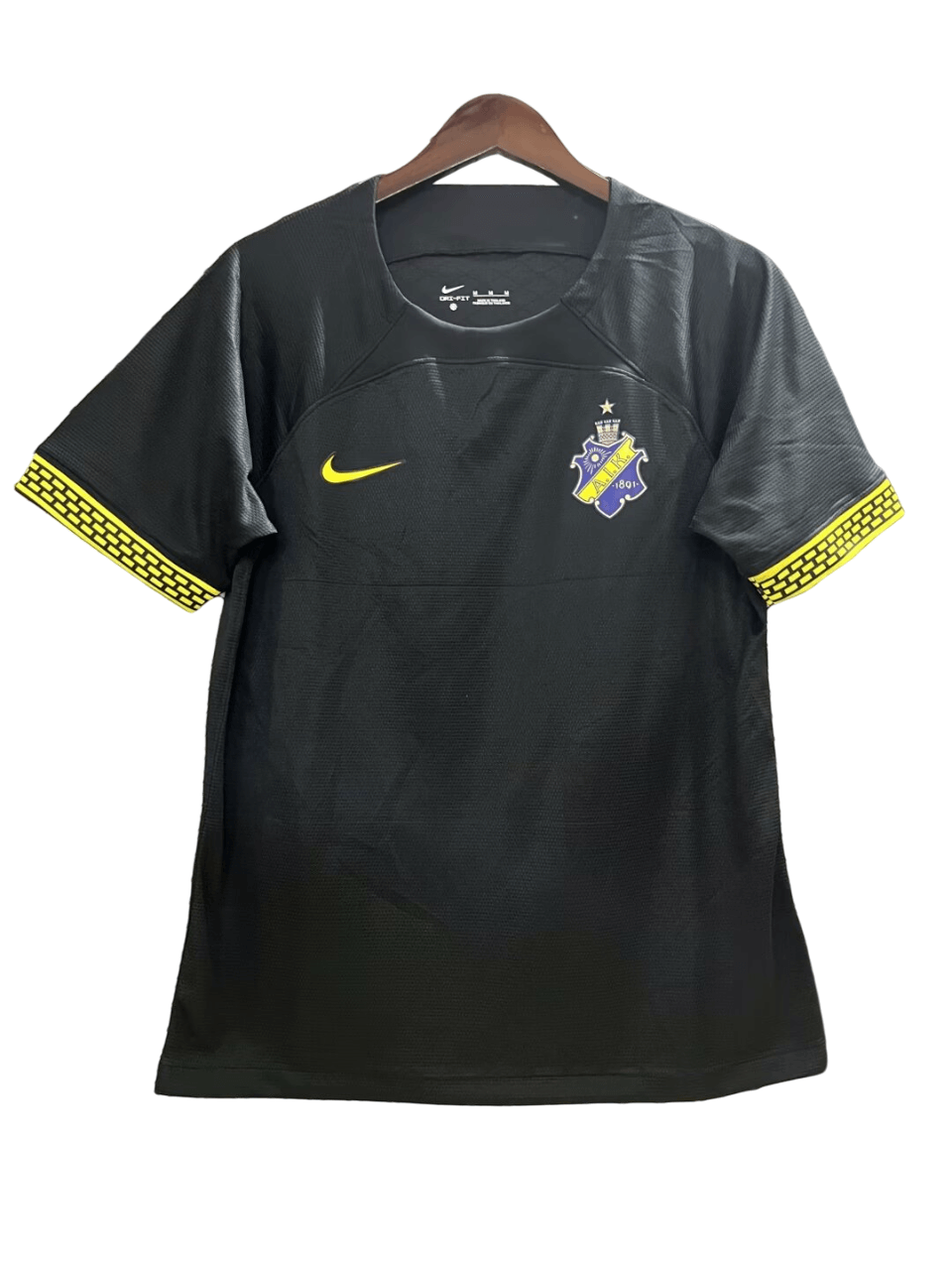 Camisa AIK Preta Home 2024/25 Masculina Camisa AIK Preta Home 2024/25 Masculina