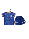 Kit Infantil Holanda II Azul Away 2024/25 Unissex