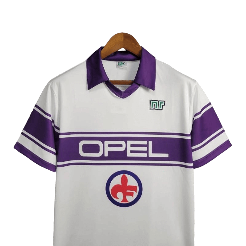 Camisa Fiorentina II Branca Away 1984/85 Masculina Camisa Fiorentina II Branca Away 1984/85 Masculina
