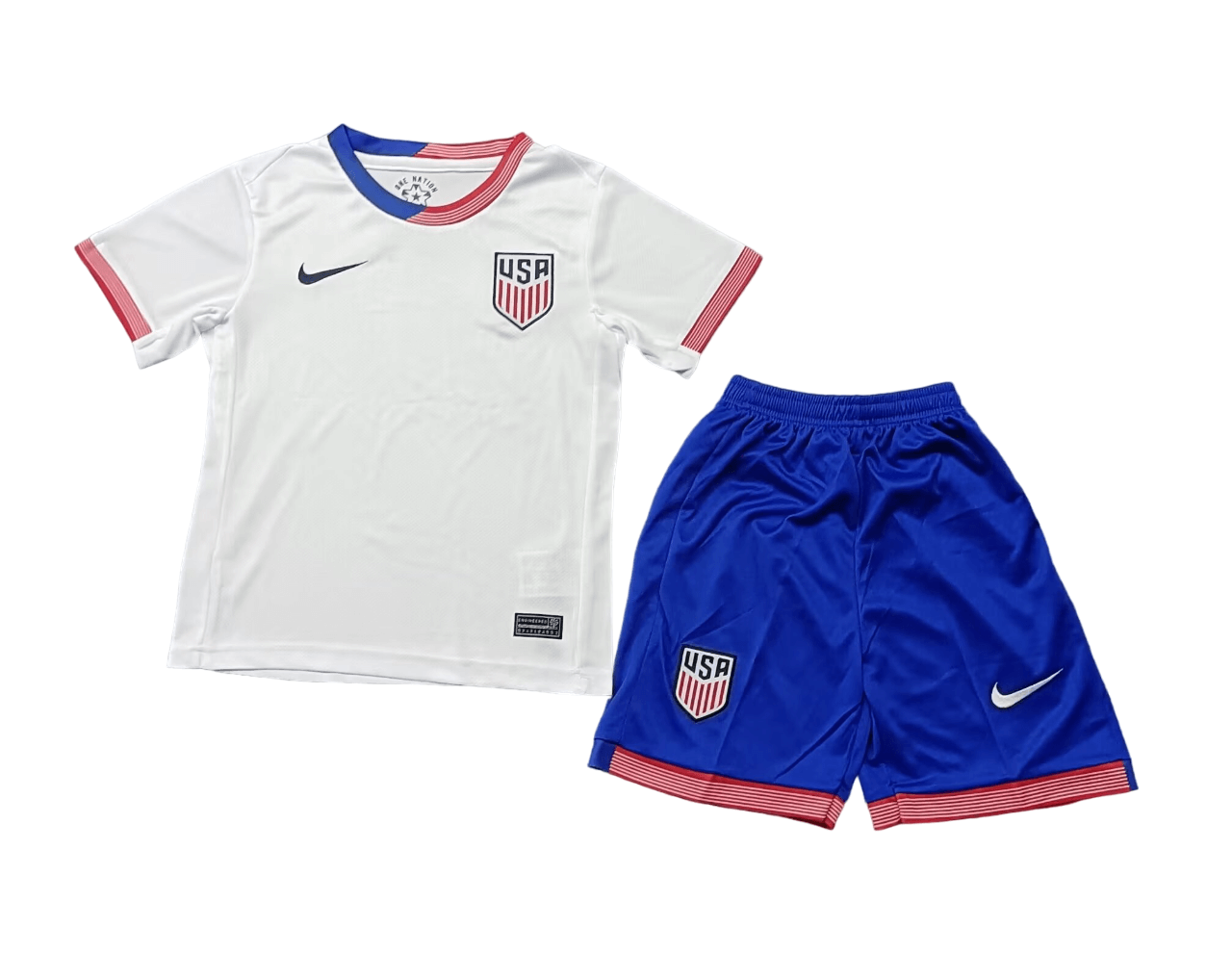 Kit Infantil EUA Brnca I Home 2024/25 Unissex Kit Infantil EUA Brnca I Home 2024/25 Unissex