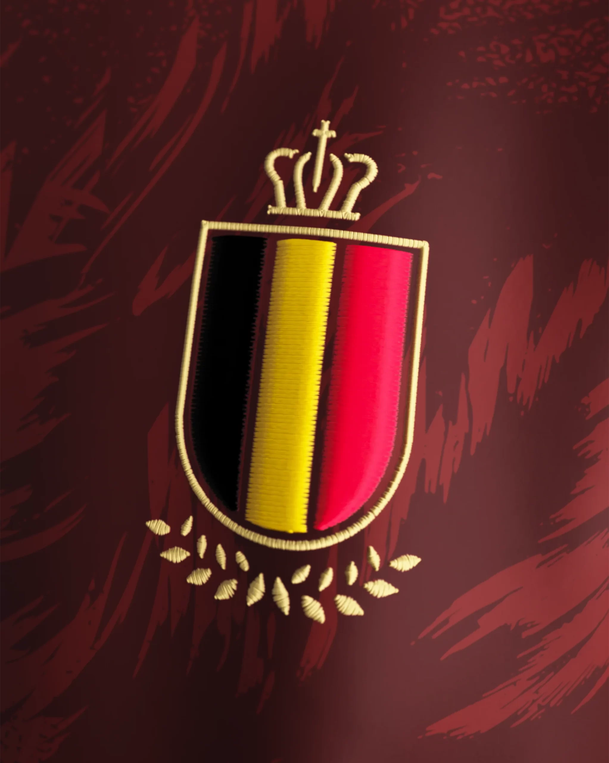Camisa "De Duivels" da Bélgica Vermelha Commafootball 2024/25 Masculina Camisa "De Duivels" da Bélgica Vermelha Commafootball 2024/25 Masculina