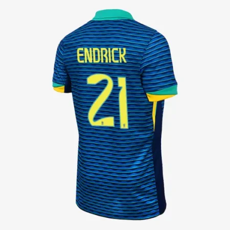Camisa Brasil do Endrick #21 Amarela II 2024/25 Masculina