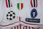 Camisa Ac Milan Branca Away UCL 2011/12 PATO #7 Masculina