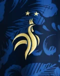 Camisa “Les Bleus” da França Azul Commafootball 2024/25 Masculina