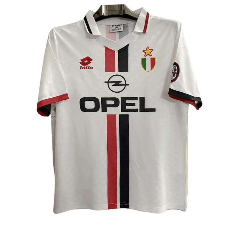 Camisa Ac Milan Away Branca 1995/97 Masculina Camisa Ac Milan Away Branca 1995/97 Masculina
