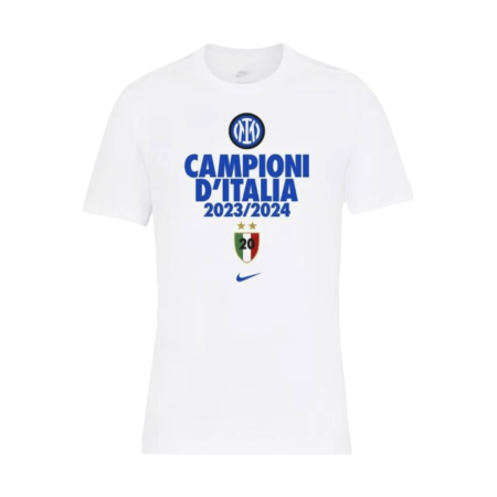 Camisa Inter de Milão Campioni D'Italia Branca 2023/24 Masculina