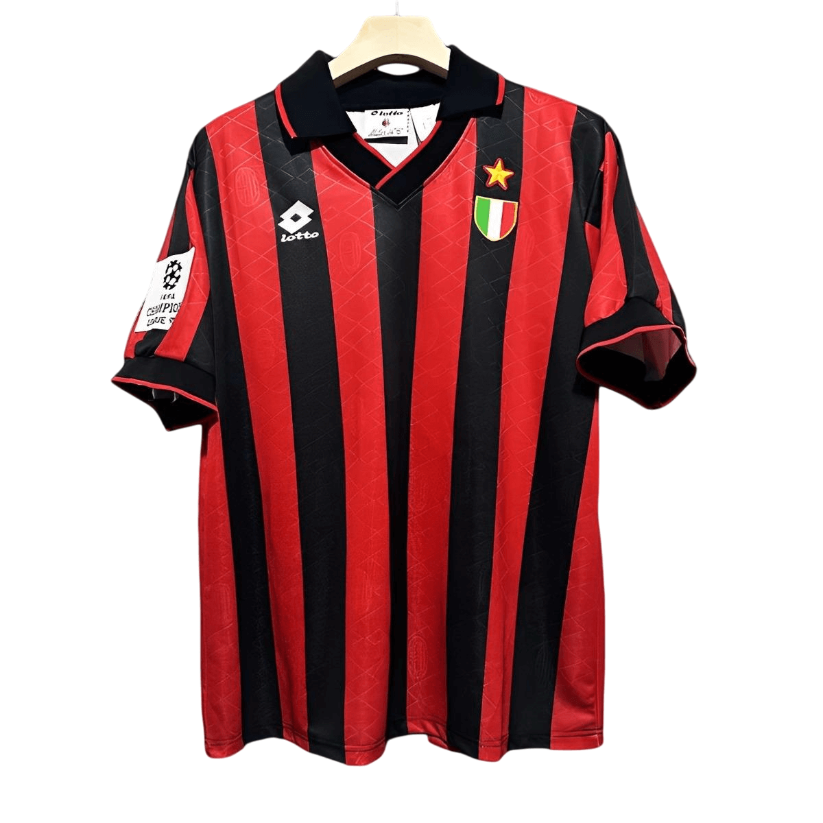 Camisa Ac Milan Home I Vermelha 1993/94 Masculina Camisa Ac Milan Home I Vermelha 1993/94 Masculina